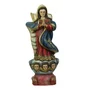 Imagem de Nossa Senhora da Conceição de Madeira Pintada - 45 cm