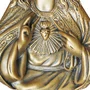 Imagem para Parede Sagrado Coração de Jesus em Mármore com Pintura em Bronze - 26 cm