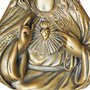 Imagem para Parede Sagrado Coração de Jesus em Mármore com Pintura em Bronze - 26 cm