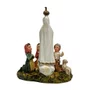 Imagem Resina Importada de Nossa Senhora de Fátima com Pastores - 7 cm