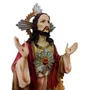 Imagem Resina Importada Pia Sagrado Coração de Jesus para Parede 35,5cm