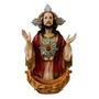 Imagem Resina Importada Pia Sagrado Coração de Jesus para Parede 35,5cm