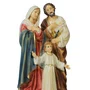 Imagem Sagrada Família de Resina Importada - 30 cm