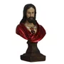 Imagem Sagrado Coração de Jesus Busto de Resina Nacional - 25 cm