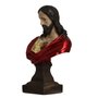 Imagem Sagrado Coração de Jesus Busto de Resina Nacional - 25 cm