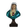 Imagem Imaculado Coração de Maria Busto de Resina Nacional - 25 cm