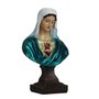 Imagem Imaculado Coração de Maria Busto de Resina Nacional - 25 cm