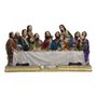 Imagem Santa Ceia de Resina Nacional - 12 cm x 22 cm