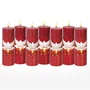 Kit 7 Dons do Espírito Santo 7 Velas Vermelhas Adesivo
