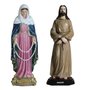 Kit Imagem de Nossa Senhora Das Lágrimas + Jesus Manietado 40cm