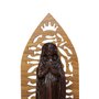 Kit Imagem Fac-símile em Resina e oratório MDF - Imagem 19 cm