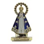Kit Ostensório + Mini Imagem de Nossa Senhora Aparecida Plástico