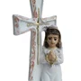 Lembrança 1° Eucaristia de Resina Menina - 9 cm
