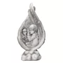 Lembrança Primeira Eucaristia Menina em Mármore - 14 cm x 7,5 cm