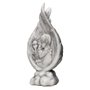 Lembrança Primeira Eucaristia Menina em Mármore - 14 cm x 7,5 cm
