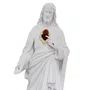 Imagem do Sagrado Coração de Jesus de Mármore - 103 cm