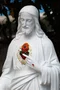Imagem do Sagrado Coração de Jesus de Mármore - 103 cm