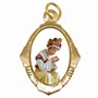 100 unid - Medalha Chapa Nossa Senhora de La Salette