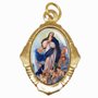 Medalha Chapa Resinada de Nossa Senhora da Imaculada Conceição - Contém 100 Unidades