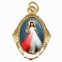 100 Unidades - Medalha Chapa Jesus Misericordioso