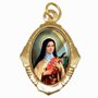 100 Unidades - Medalha Chapa Santa Teresinha do Menino Jesus