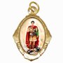 Medalha Chapa Resinada Santo Expedito - Contém 100 Unidades