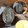 Medalha de Nossa Senhora das Lágrimas e Jesus Manietado Níquel G