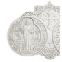 Medalha de São Bento de Mármore - 25 cm x 39 cm