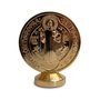 Medalha de São Bento para Carro Dourada
