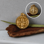 Medalha Dourada de São Bento - 20 Unidades - 1,8 cm
