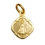 20 unid - Medalha de Nossa Senhora Aparecida Dourada
