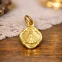 20 unid - Medalha de Nossa Senhora Aparecida Dourada