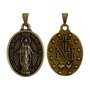 Medalha de Nossa Senhora das Graças Ouro Velho Grande