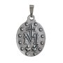 Medalha de Nossa Senhora das Graças Prata Velha G