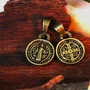 Medalha São Bento Ouro Velho Mini Unidade
