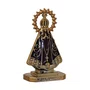Nossa Senhora Aparecida de Plástico Marrom Auto Colante - 5 cm