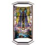 Oratório em MDF Vitral Nossa Senhora Aparecida 16cm