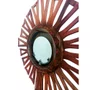 Ostensório de Madeira Pedras Vermelhas - 95 cm
