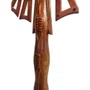 Ostensório de Madeira Pedras Vermelhas - 95 cm