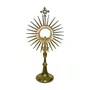 Ostensório Dourado Coroa de Pedras