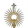 Ostensório Dourado Coroa de Pedras