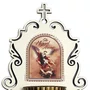 Pia Água Benta São Miguel em MDF 6mm Branco - 19 cm