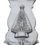 Porta Água Benta de Nossa Senhora Aparecida em Mármore - 39 cm x 20