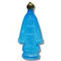 Porta Água Benta Ns Aparecida Plástico Azul Claro 180ml