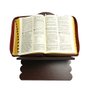 Porta Biblia Mdf Revestido Marrom 33cm X 20cm