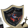 Porta Caneta Mesa Escudo de São Miguel Arcanjo - 17cm X 12cm