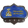 12 unid - Porta Chave Personalizado Nuvem MDF Resinado 21x 16cm