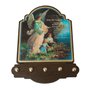 Porta Chaves Anjo da Guarda Modelo Provençal em MDF Resinado 21 cm