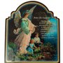 Porta Chaves Anjo da Guarda Modelo Provençal em MDF Resinado 21 cm