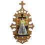Porta Chaves MDF e Porta Água Benta de Nossa Senhora Aparecida - 25 cm x 15 cm